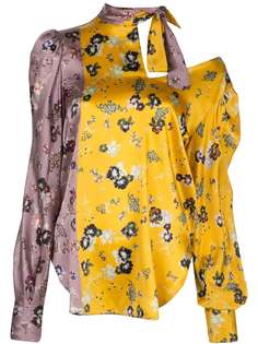 Silvia Tcherassi блузка Diante с цветочным принтом