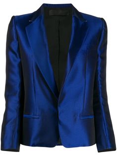 Haider Ackermann блестящий жаккардовый блейзер