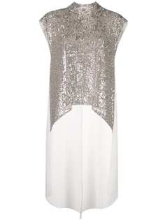 Sachin & Babi блузка асимметричного кроя с пайетками