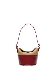 BY FAR Jamie two-tone mini bag