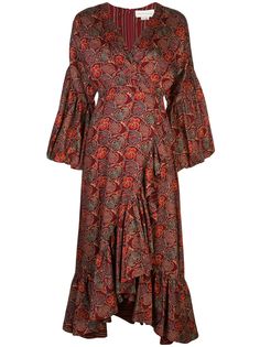 Sachin & Babi floral print flared dress