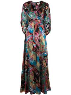 Sachin & Babi floral print gown