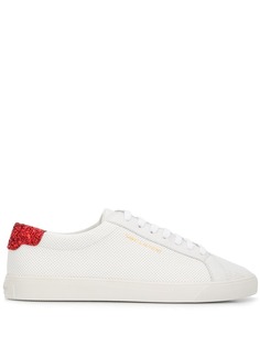 Saint Laurent кроссовки Andy с блестками