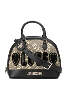 Love Moschino logo top-handle tote