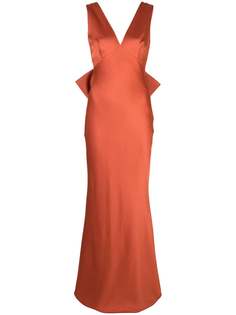 Sachin & Babi satin slip gown