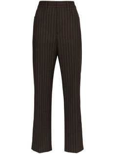 Sunflower брюки строгого кроя в тонкую полоску