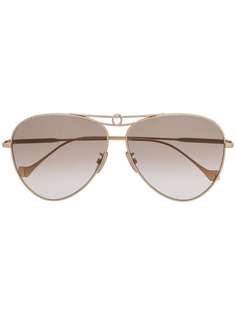 Loewe солнцезащитные очки-авиаторы с эффектом градиента
