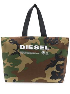 Diesel сумка-тоут с камуфляжным принтом
