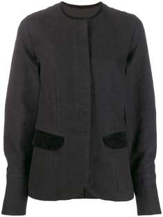 Uma Wang куртка в полоску со вставками