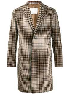 Mackintosh однобортное пальто Stanley