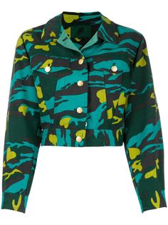 Jean Paul Gaultier Pre-Owned куртка 1990-х годов с камуфляжным принтом