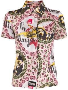 Jean Paul Gaultier Pre-Owned топ 1990-х годов La Mujer с принтом