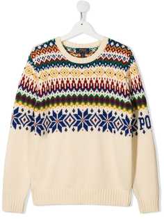 Ralph Lauren Kids трикотажный джемпер