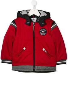 Lapin House куртка с контрастным логотипом