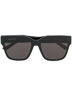 Balenciaga Eyewear солнцезащитные очки BB в квадратной оправе