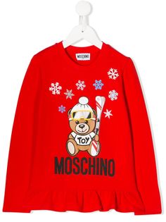 Moschino Kids футболка Toy Ski