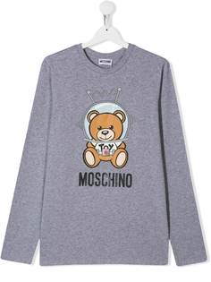 Moschino Kids толстовка Astronaut Teddy Bear