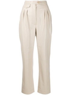 Nanushka зауженные брюки Mitsu