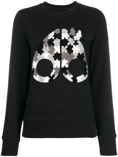 Moose Knuckles толстовка с фактурным логотипом