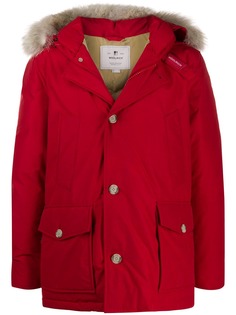 Woolrich пуховик с капюшоном