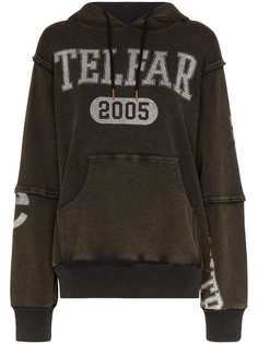 Telfar худи оверсайз с логотипом