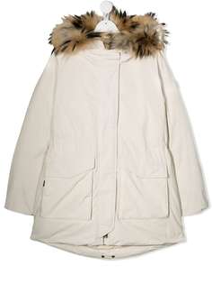 Woolrich Kids парка с капюшоном