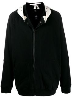 Takahiromiyashita The Soloist худи на молнии со шнуровкой