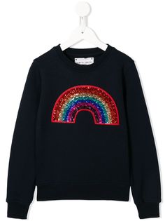 Alberta Ferretti Kids толстовка с пайетками