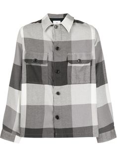 PS Paul Smith клетчатая рубашка свободного кроя