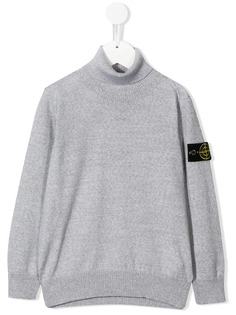 Stone Island Junior джемпер с высоким воротником