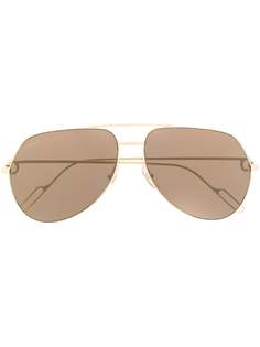 Cartier солнцезащитные очки-авиаторы