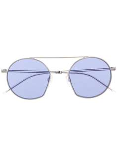 Emporio Armani солнцезащитные очки G50 в круглой оправе