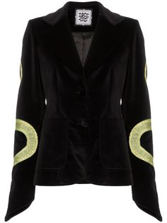 Rockins snake-embroidered blazer