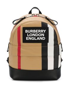 Burberry Kids рюкзак с полосками