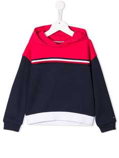 Tommy Hilfiger Junior худи в стиле колор-блок