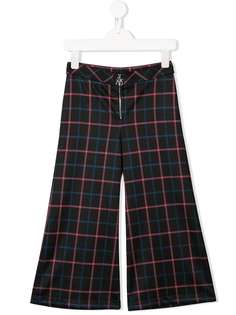 Pinko Kids клетчатые кюлоты