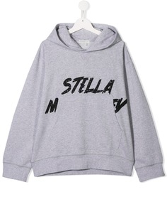 Stella McCartney Kids худи с логотипом