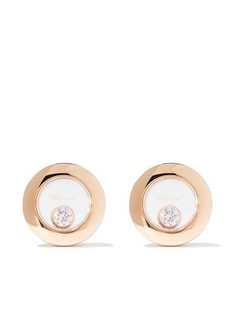Chopard серьги Happy Diamonds Icons из розового золота с бриллиантами