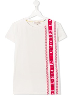 Emilio Pucci Junior футболка с логотипом