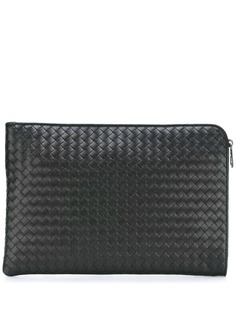 Bottega Veneta маленькая папка для документов с плетением Intrecciato