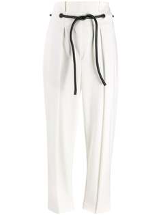 #Mumofsix брюки с завышенной талией и шнурком