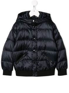 Emporio Armani Kids пуховик с капюшоном