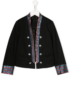 Balmain Kids декорированный пиджак