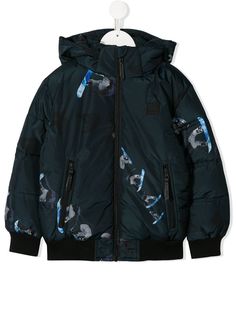 Molo Kids куртка с принтом Snowboard