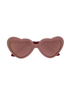 Stella McCartney Kids солнцезащитные очки в оправе в форме сердец