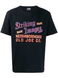 Neighborhood футболка с принтом Striking Images