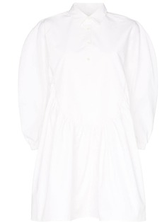 Shushu/Tong объемное платье-рубашка длины мини