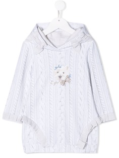 Lapin House платье с графичным принтом