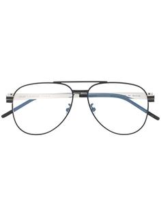 Saint Laurent Eyewear очки-авиаторы SLM54