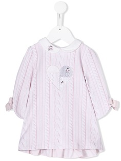 Lapin House платье с принтом и оборками